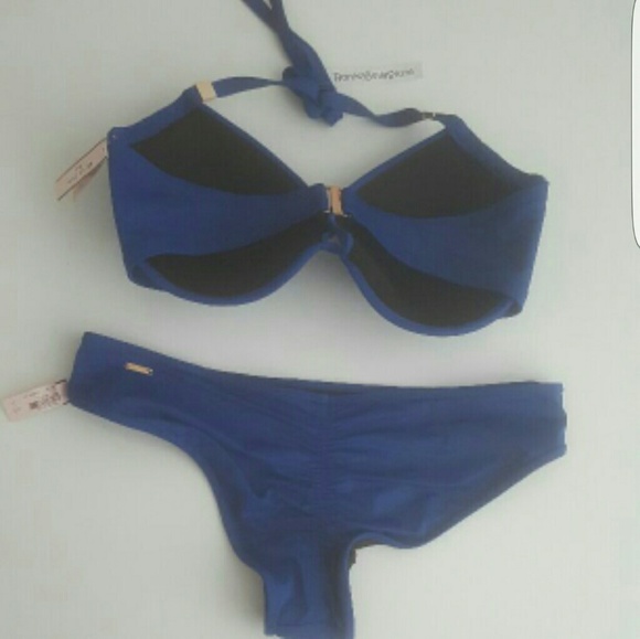Victoria's Secret 36DD THE TEASE HALTER BIKINI SET