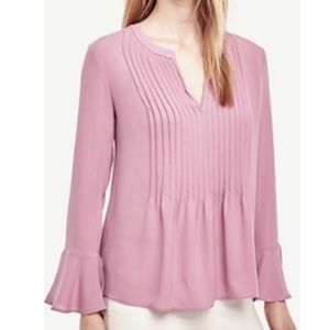 Ann Taylor pink blouse