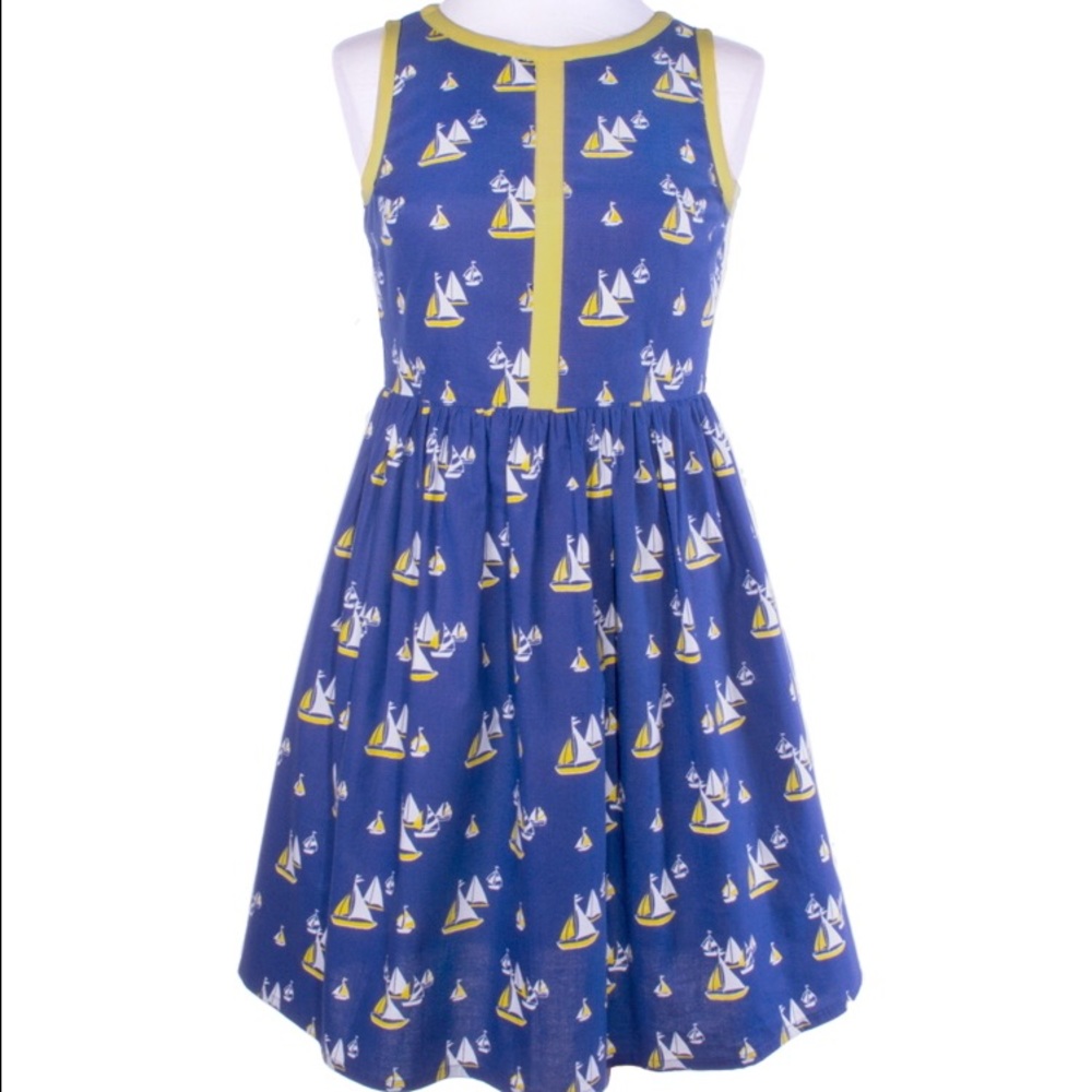 Sailboat Dress NWT