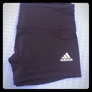 Adidas black spandex