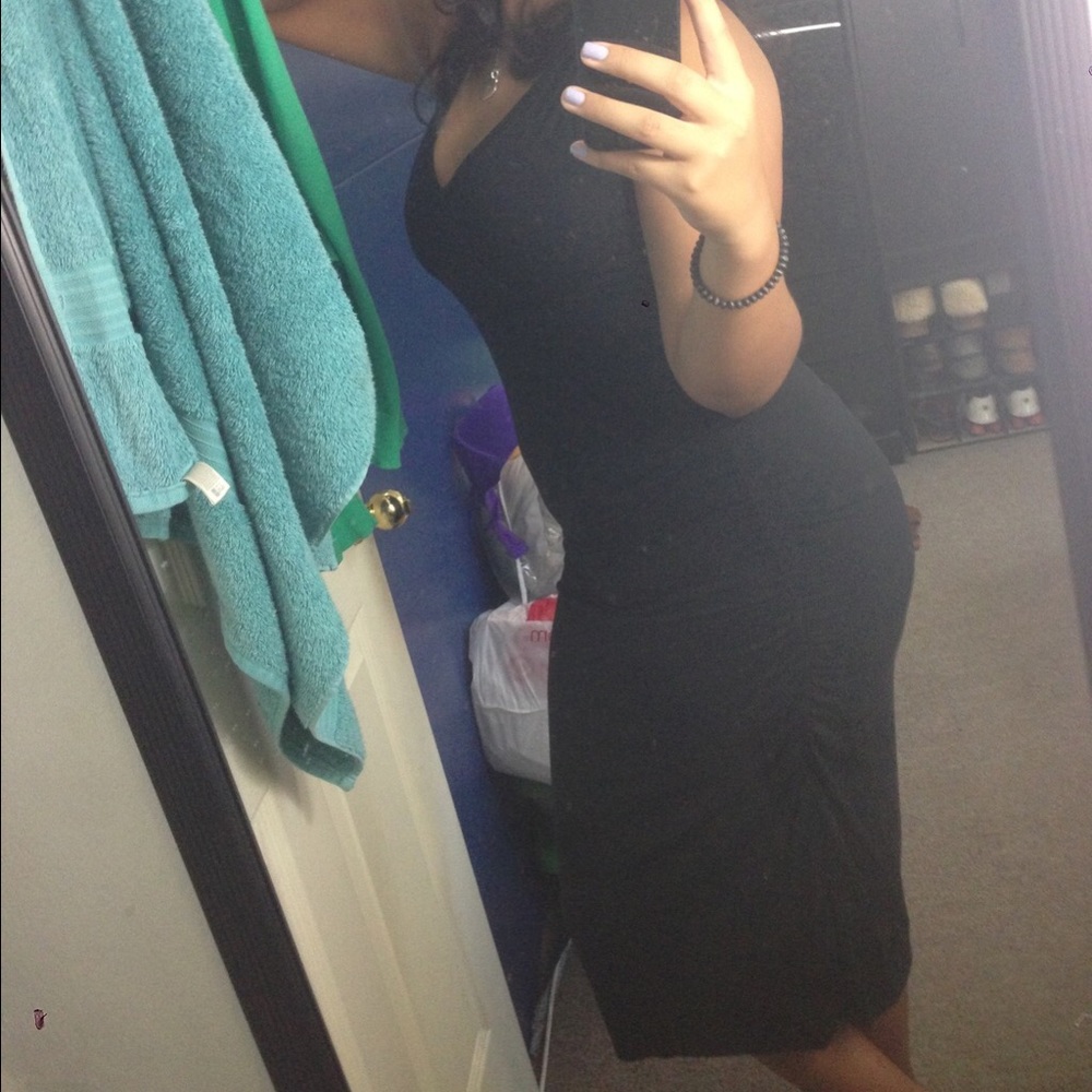 Black Midi Dress