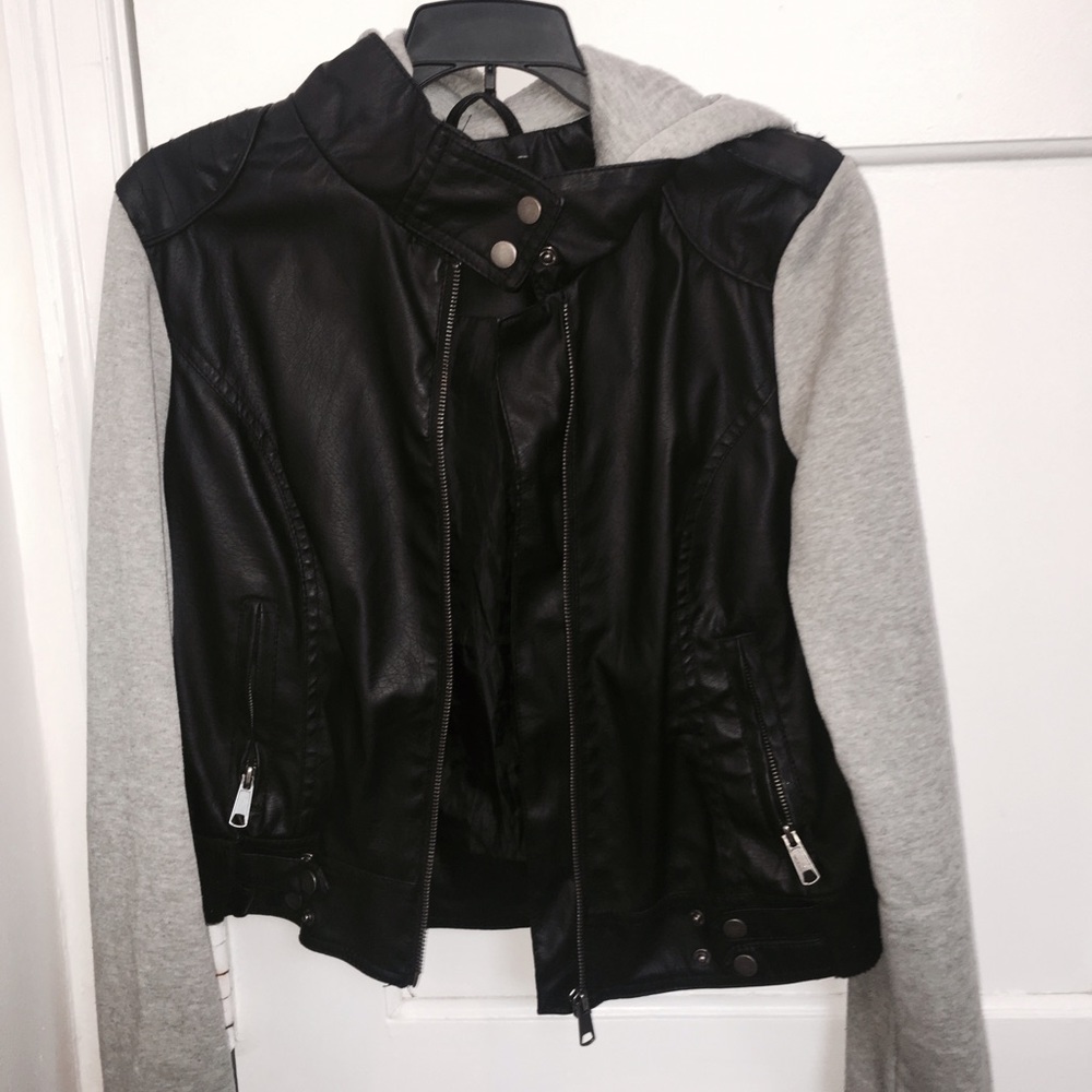Leather jacket