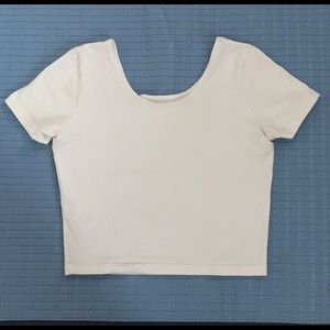 White crop top American Apparel