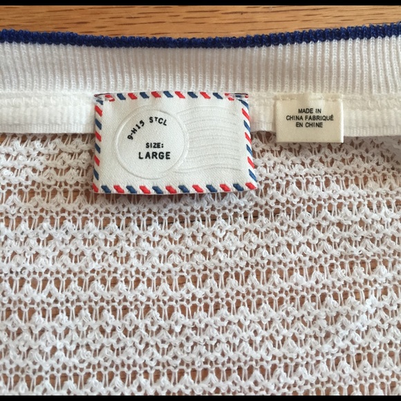 Removing Soon!: Anthropologie White Sheer Top!!! - Picture 3 of 5