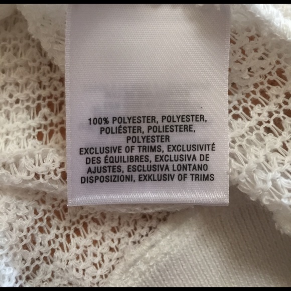 Removing Soon!: Anthropologie White Sheer Top!!! - Picture 4 of 5