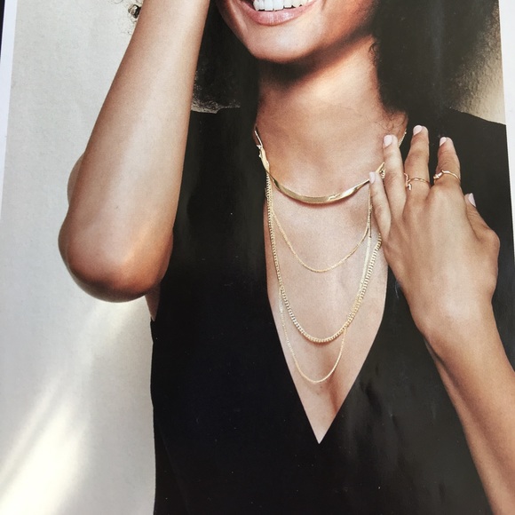 Drape Collar Necklace - Picture 2 of 2