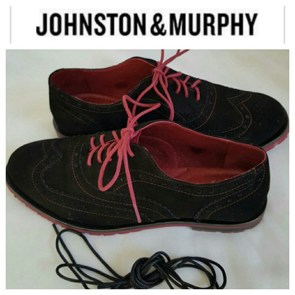 Johnston & Murphy Women Brit Elastic Gore Slip On