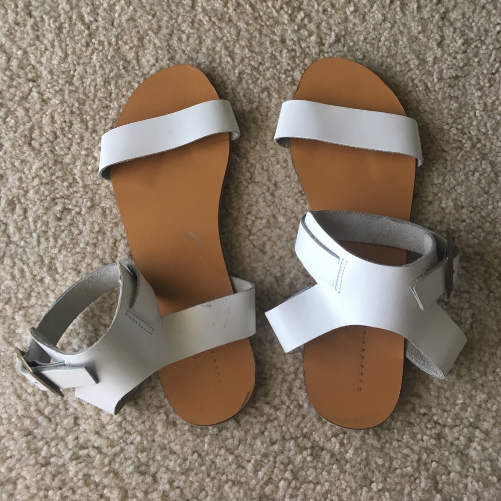DEENA & OZZY DOUBLE STRAP SANDALS