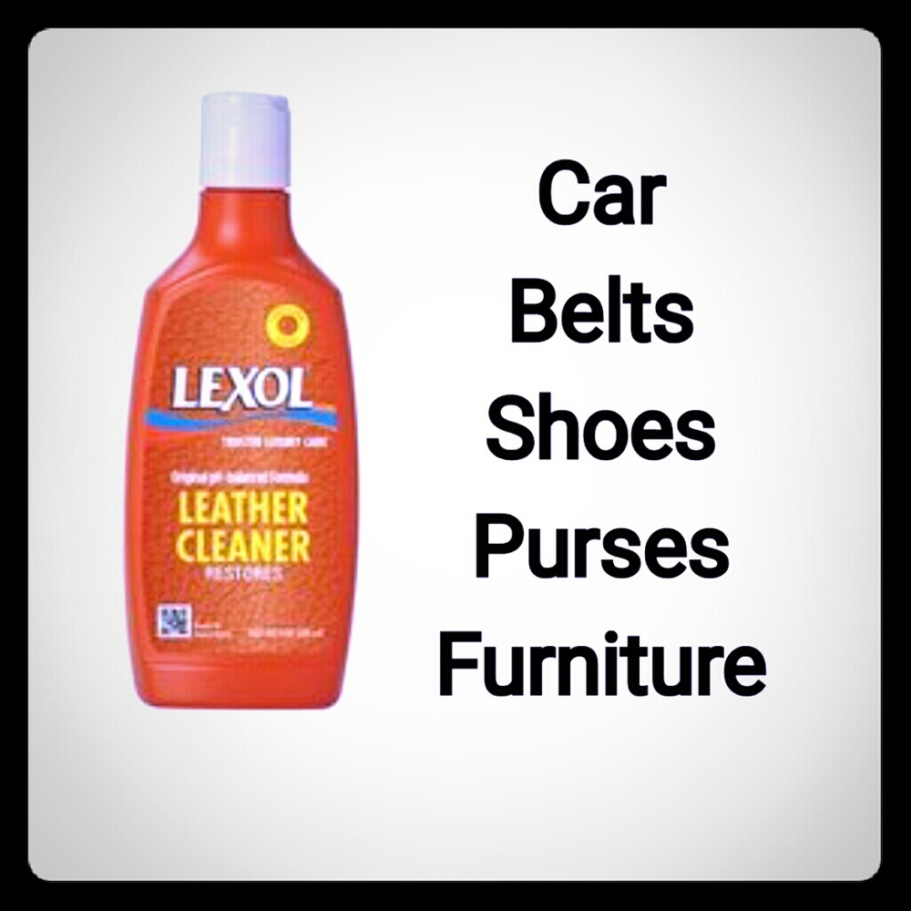 Leather Cleaner: Directions For Use On Bottle