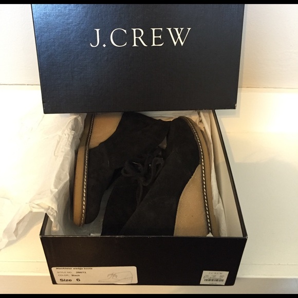 J. Crew MacAlister Wedge Boots - Picture 3 of 4