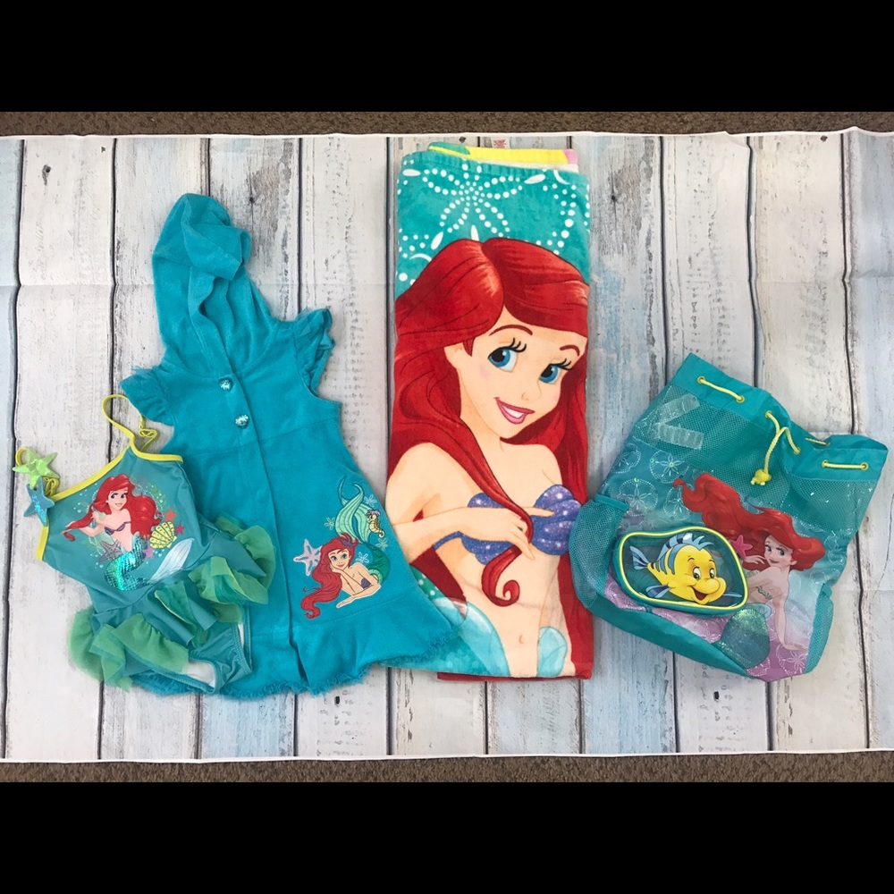 Disney Store Ariel Swimsuit Lot