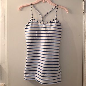Lululemon Striped Power Y