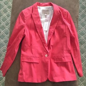 Women's Size 10 Salmon Blazer Banana Republic BNWT