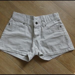 Pair of Tan Shorts