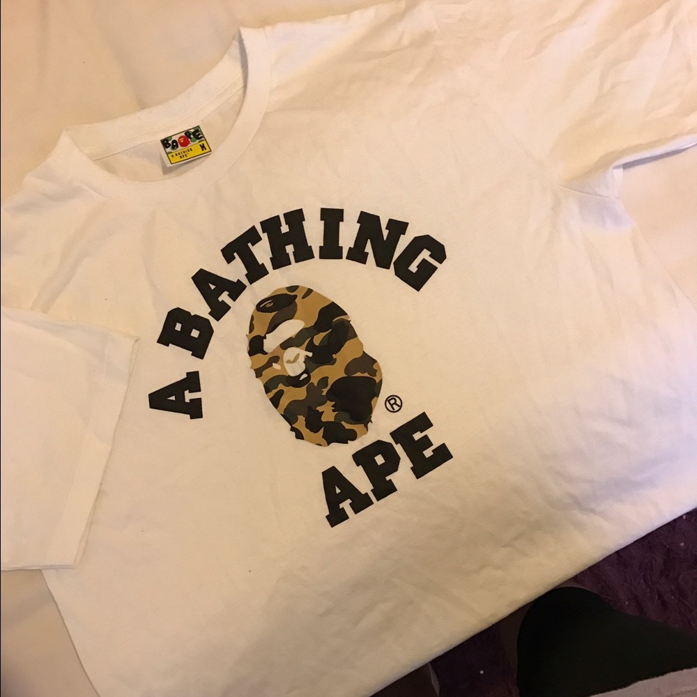Bale white camo tee