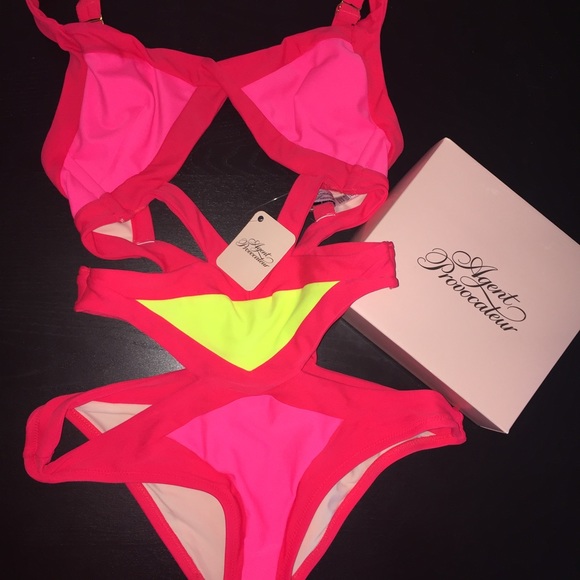 1 HOUR SALE Agent Provocateur Mazzy Bathing Suit - Picture 2 of 3
