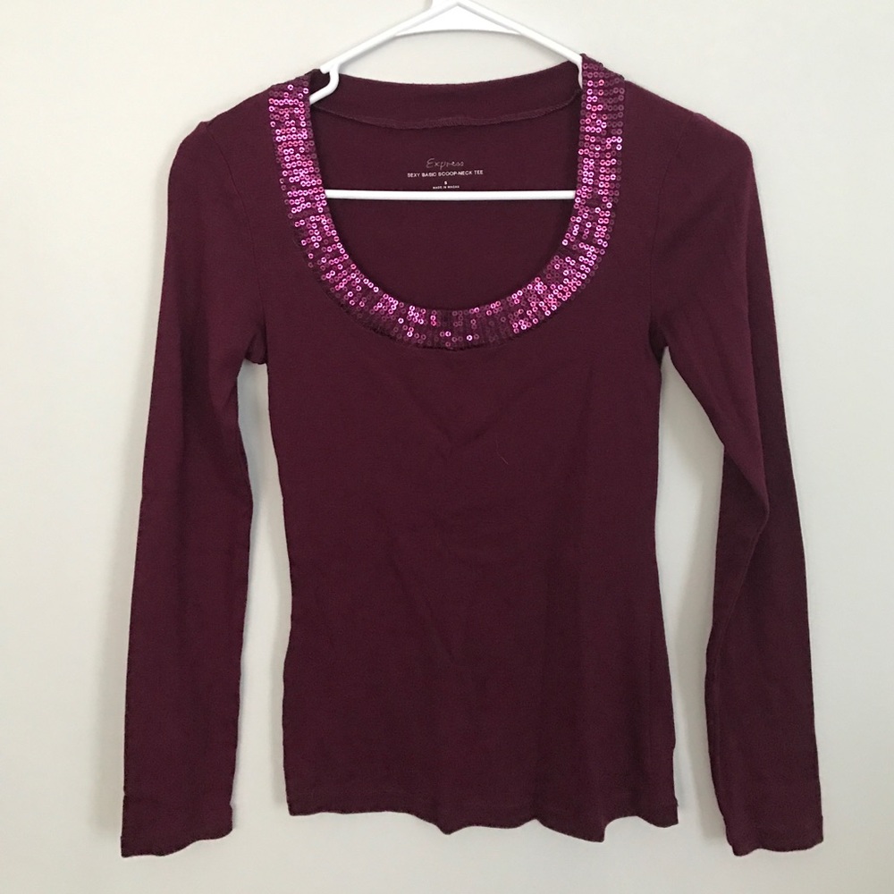 Purple long sleeve