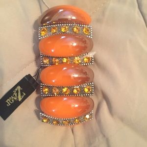 Orange bracelet