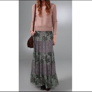 Ella Moss romany maxi skirt