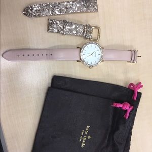 Kate spade watch with extra band