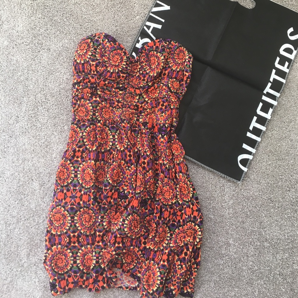 UO Band of gypsies Strapless Dress-size XS