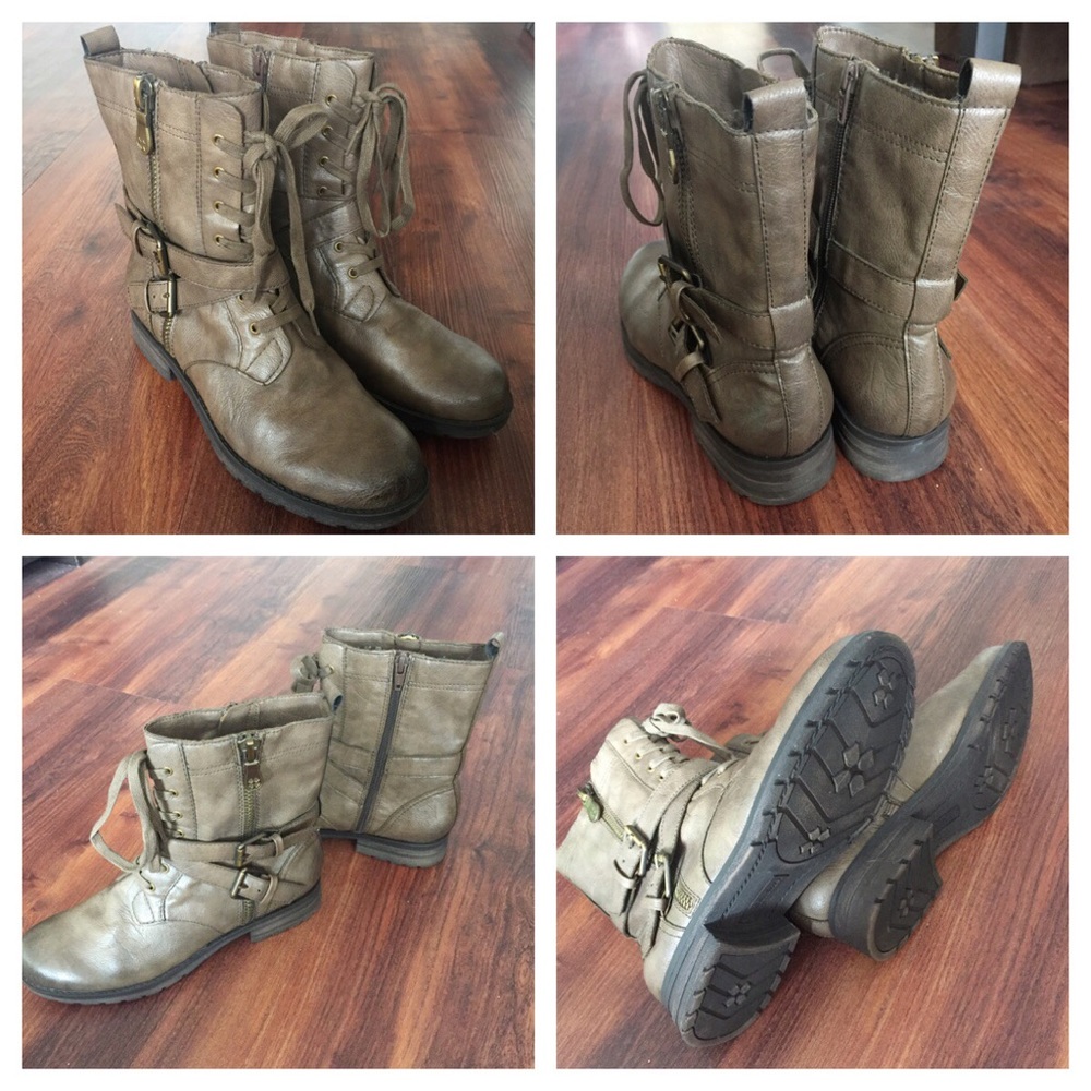 Perfect for Fall 🍁Combat boots - 8 wide