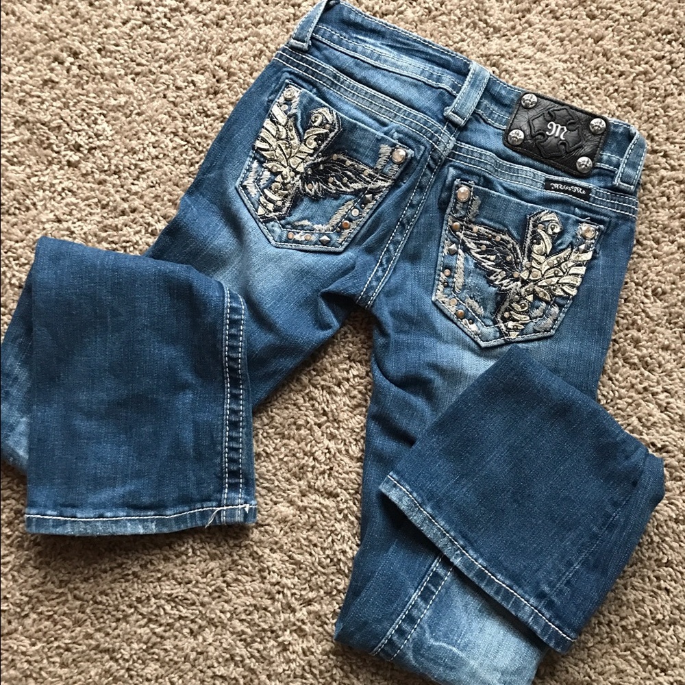 Miss Me boot cut jeans size 22