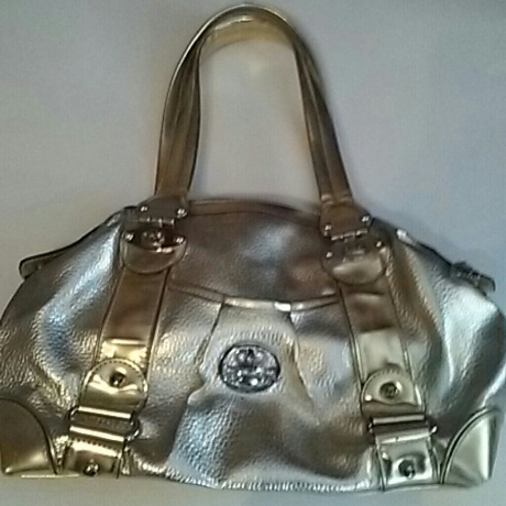 Kathey Gold Metallic Purse