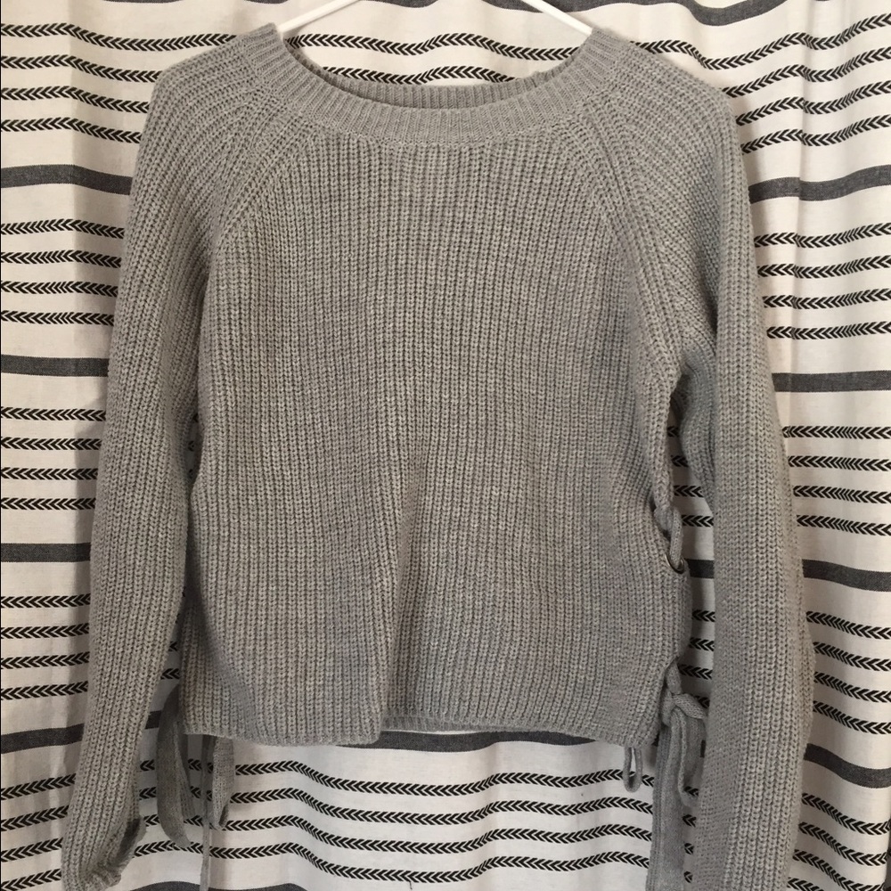 Crop sweater