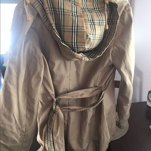 Burberry jacket. Worn twice. Like new shape
