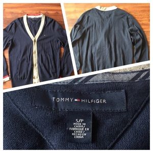 ‼️Final Sale! Navy Tommy Hilfiger cardigan