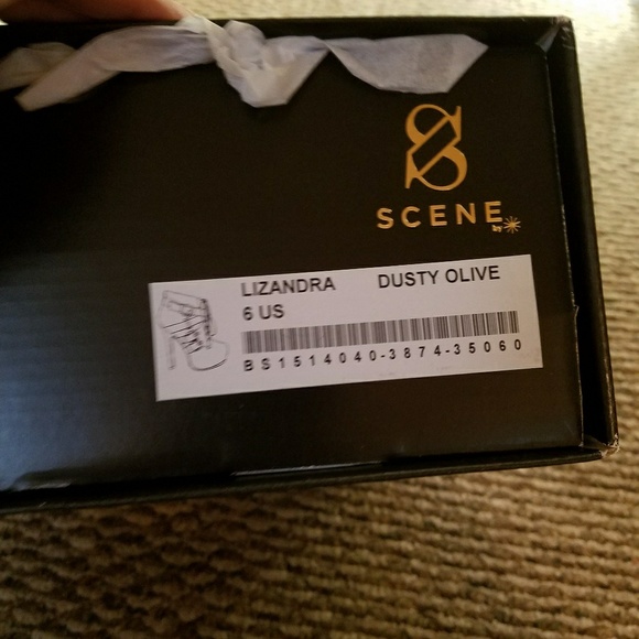 SCENE DUSTY OLIVE Ankle Booties - Picture 4 of 4