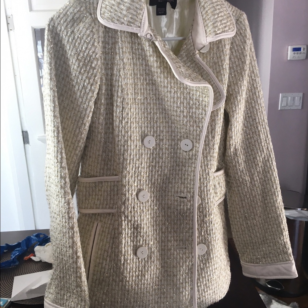 Victoria's Secret shimmery gold jacket