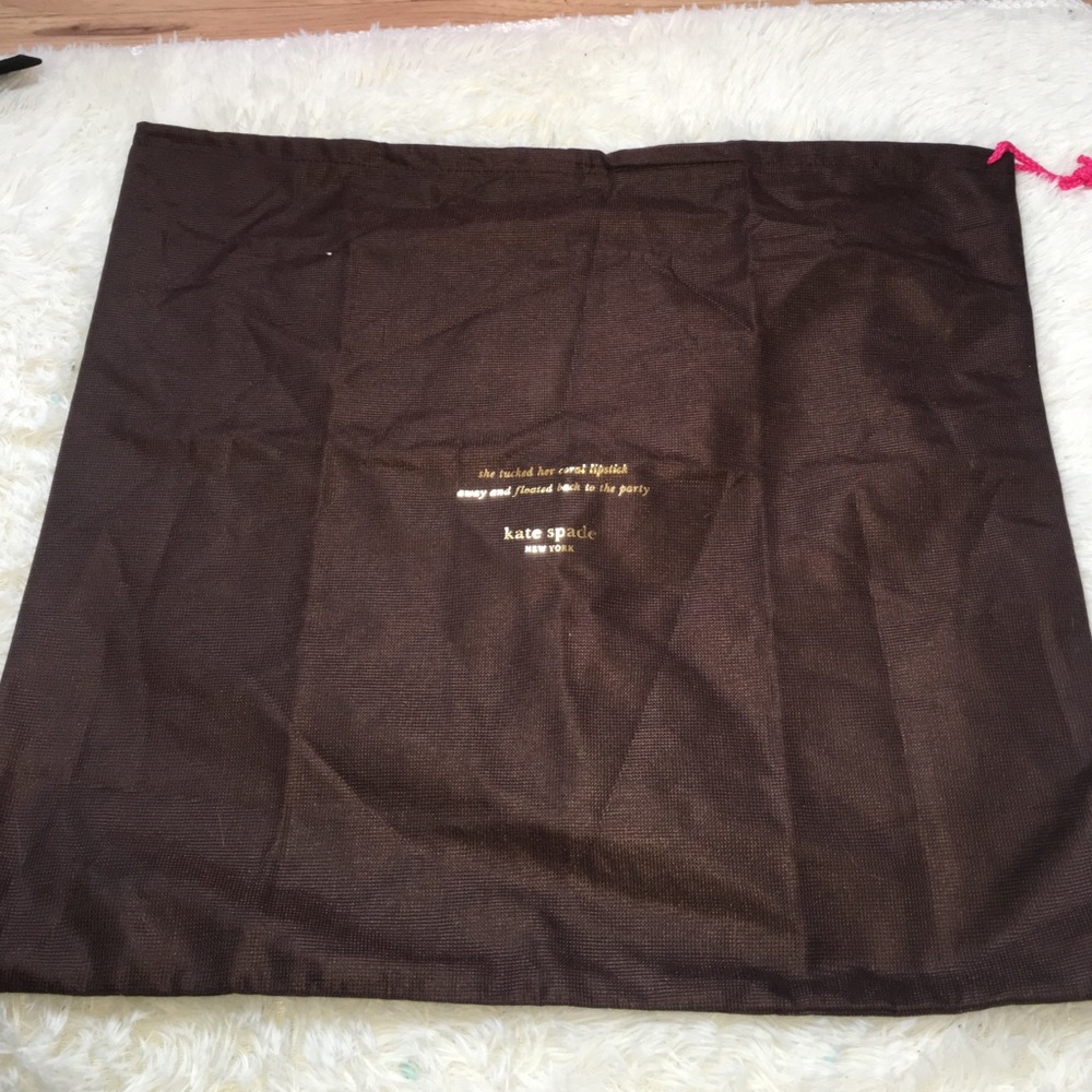 kate spade dust bag