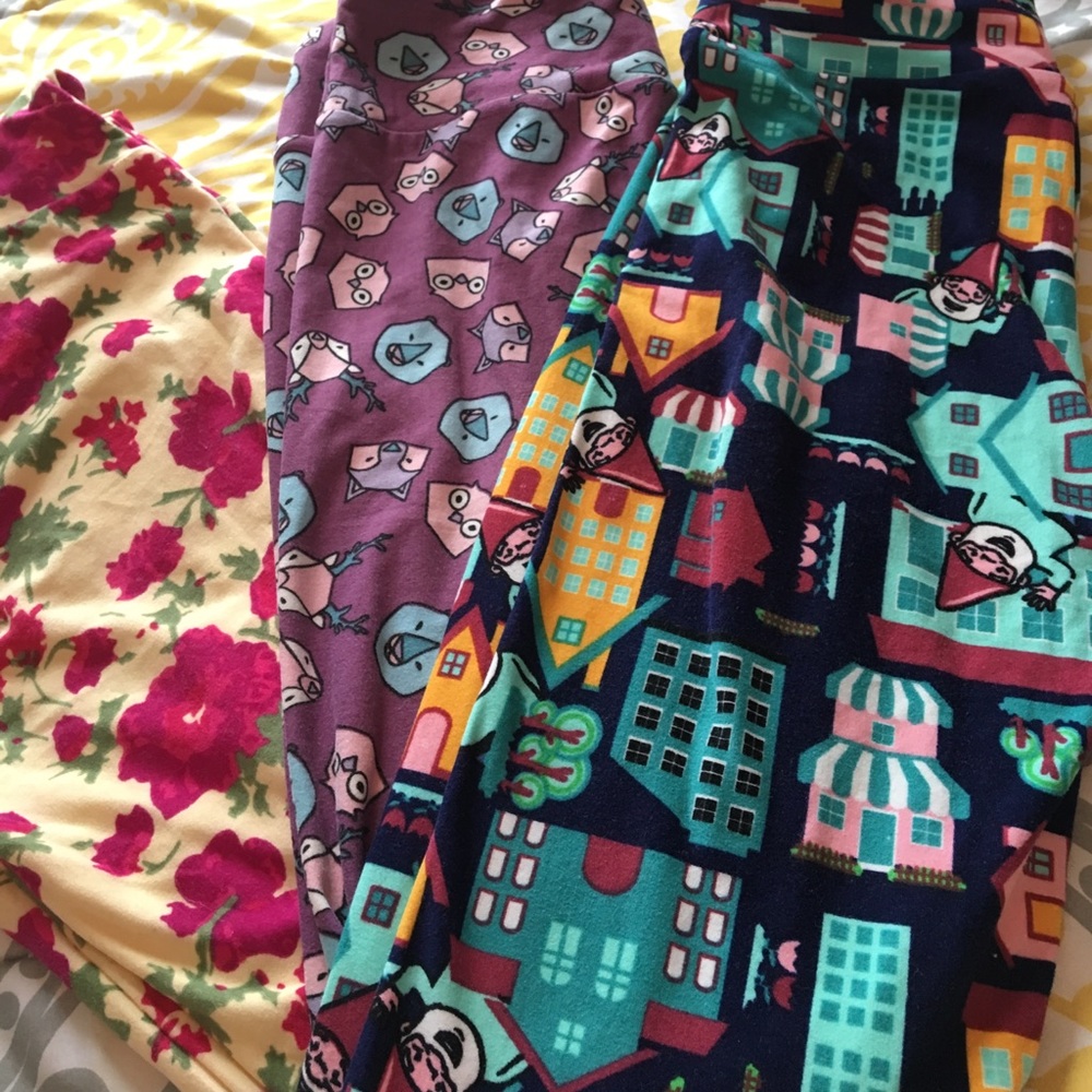 Lot of lularoe leggings