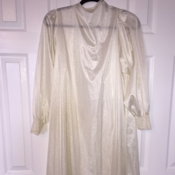 Silk Robe w/ Lace Lining - Picture 3 of 4