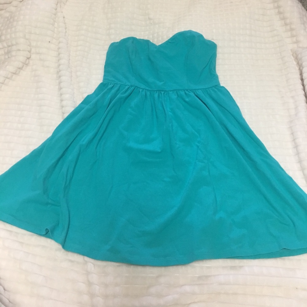 Strapless summer dress