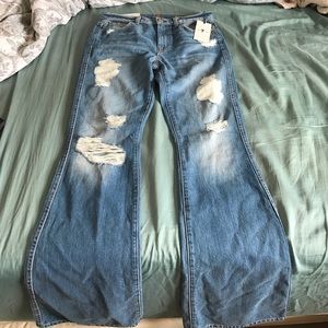 7 For All ManKind High Waist Vintage Bootcut Jeans