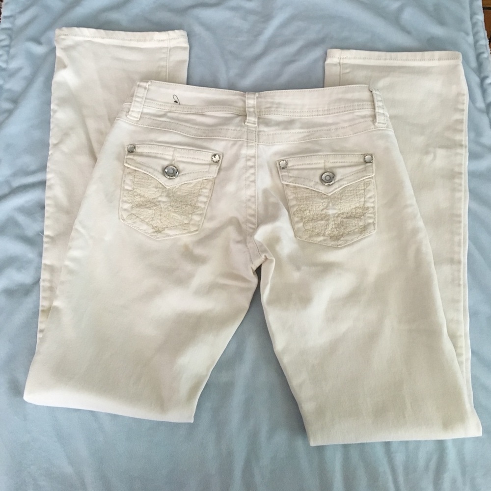 White jeans