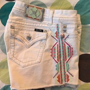 Miss Me Tribal shorts