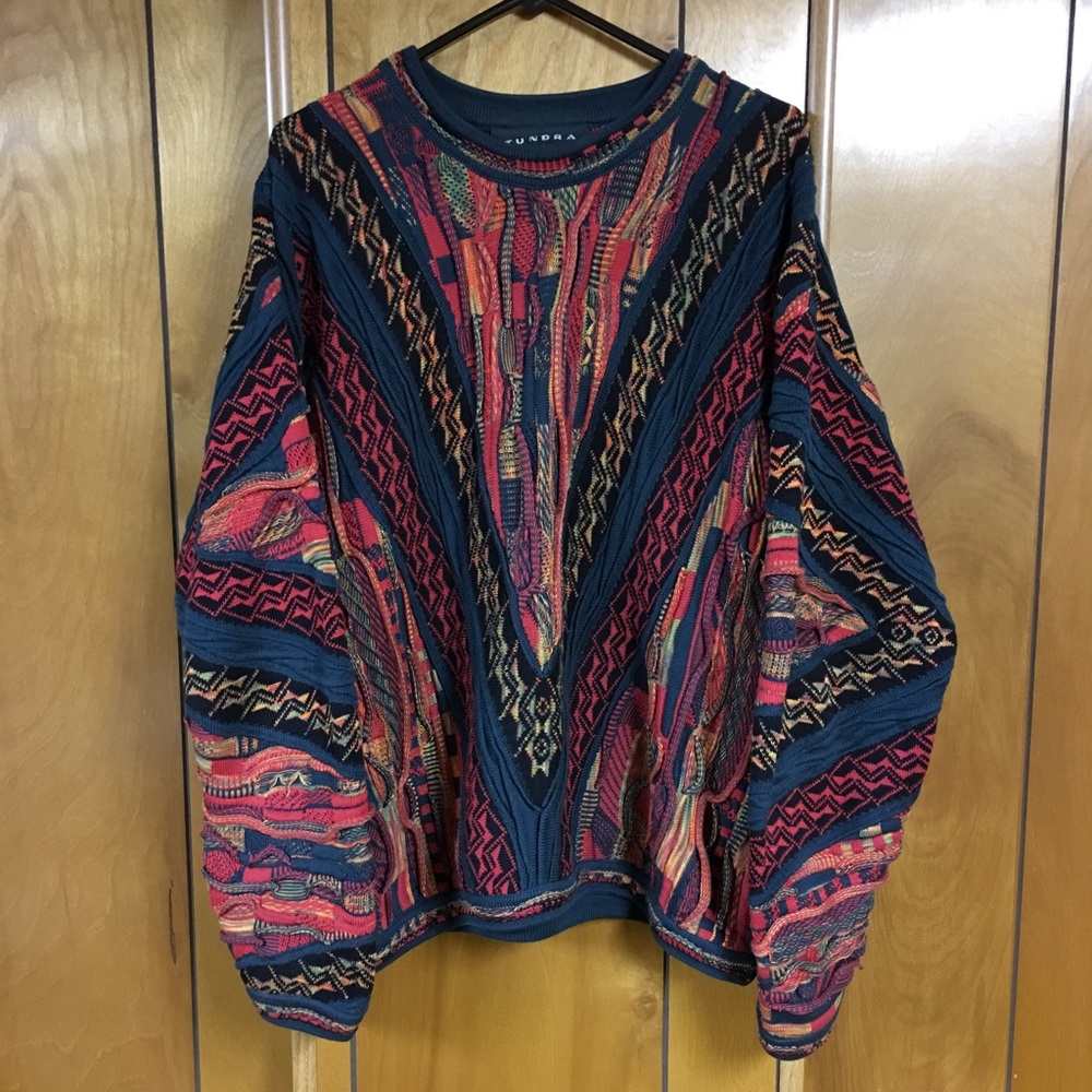Tundra Canada Coogi StyleMulti Color Sweater TRADE