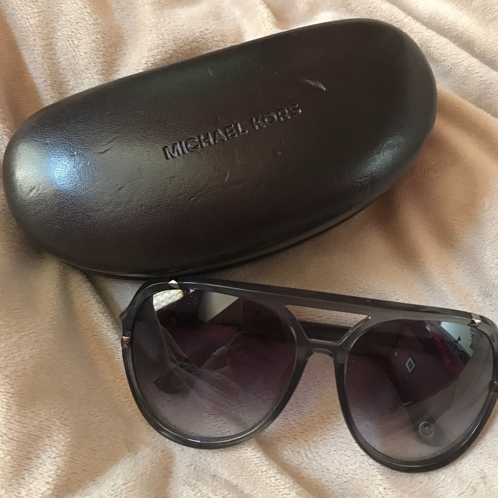 Michael Kors Gray Aviators