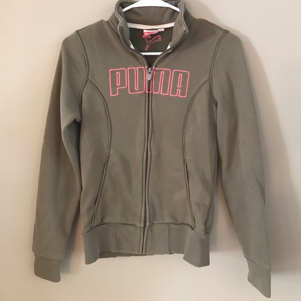 Puma zip up Track Jacket