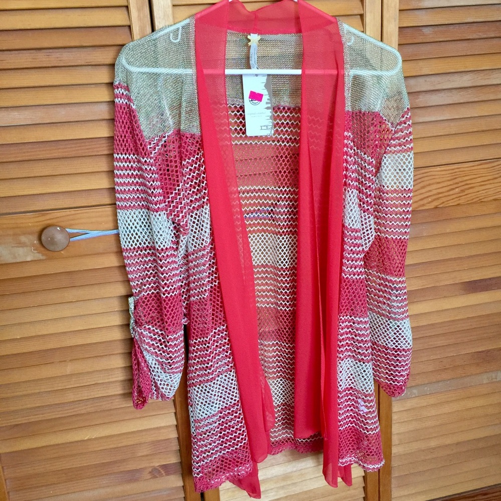 Beautiful beach cover up / Cardigan