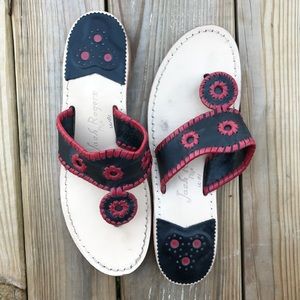 Jack Rogers Sandal Red and Black
