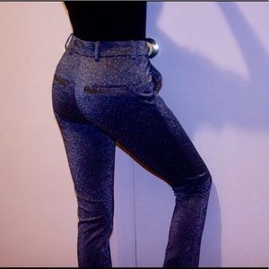 Metallic trousers from H&M
