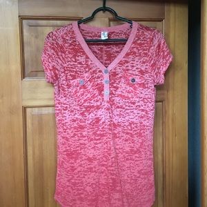 Aventura, size M, cropped sleeve, shirt