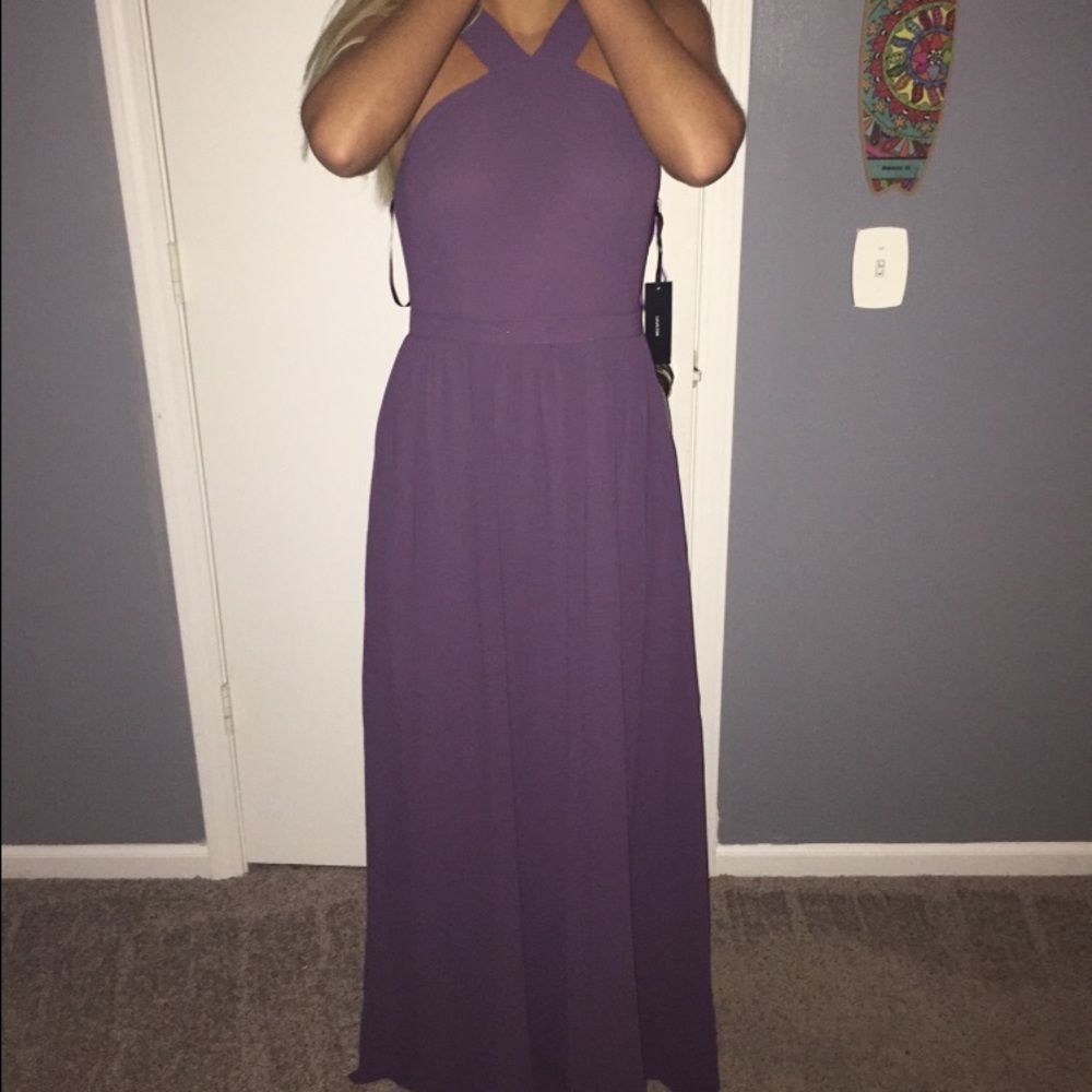 Purple Prom/Bridesmaid/Maxi Dress