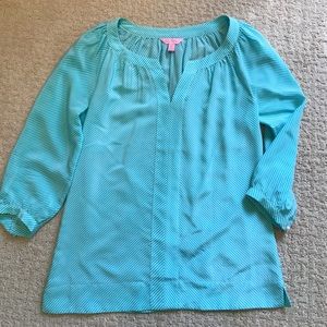 Lilly Pulitzer Silk Top.