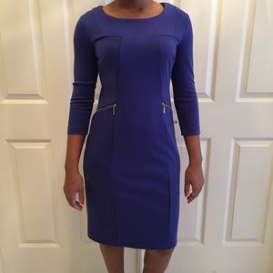 Zipper Detailed Dress